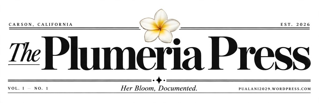 The Plumeria Press — Her Bloom, Documented.
